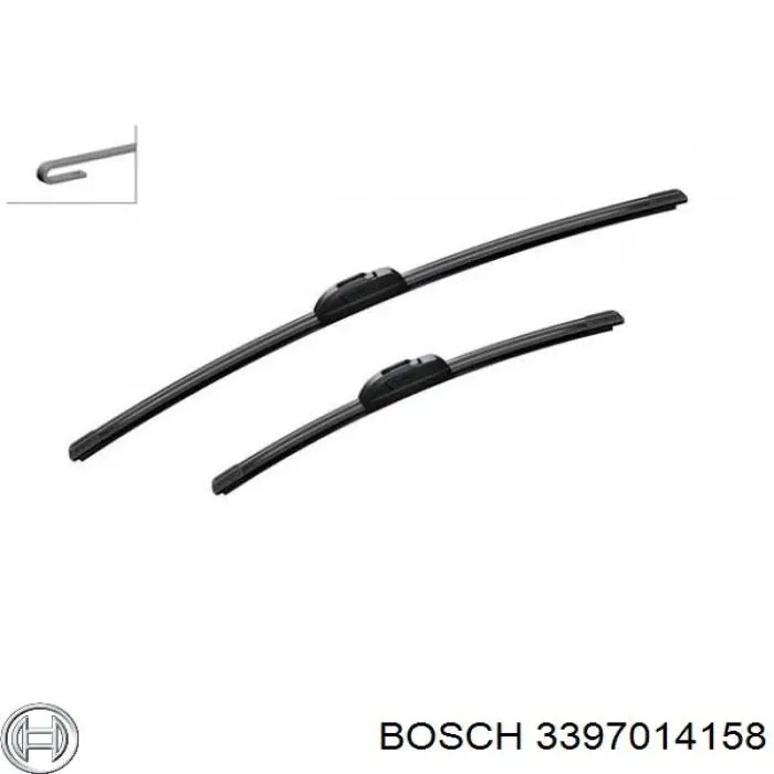 3397014158 Bosch Щетки лобового стекла