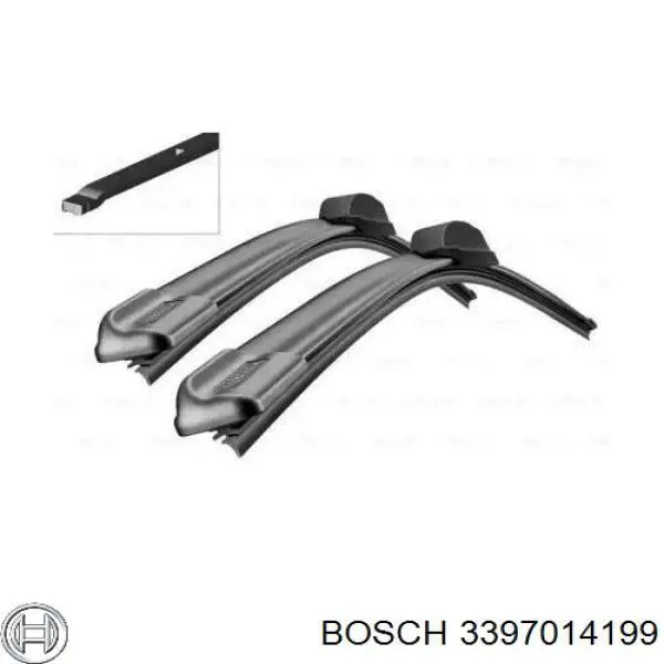 3397014199 Bosch Щетки лобового стекла