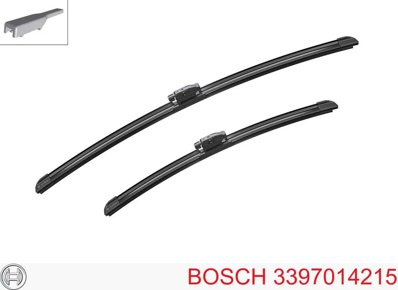 3397014215 Bosch щетка-дворник лобового стекла, комплект из 2 шт.