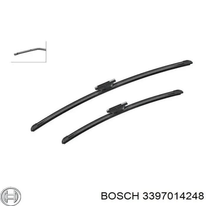 Купить 3397014248 Bosch Бесконтактные дворники