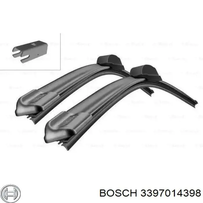 Щетки стеклоочистителя 3397014398 Bosch