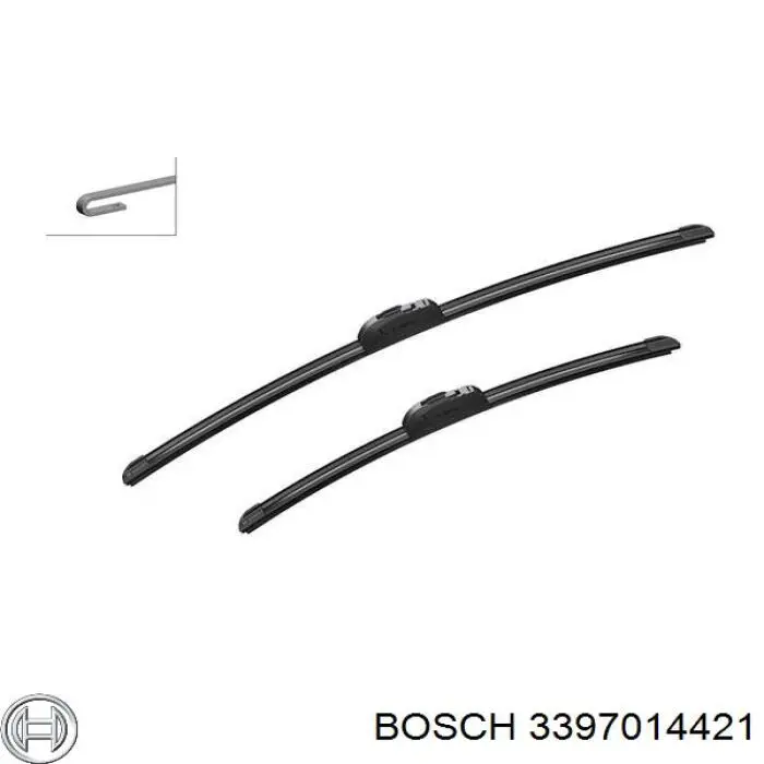 3397014421 Bosch Щетки лобового стекла