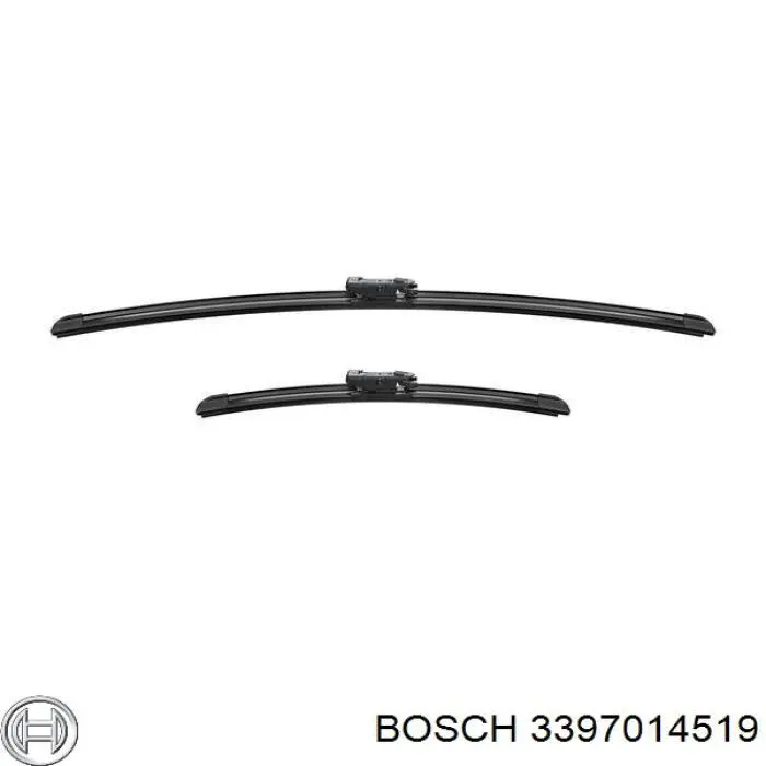 3397014519 Bosch Щетка стеклоочистителя лобового стекла, пассажирская