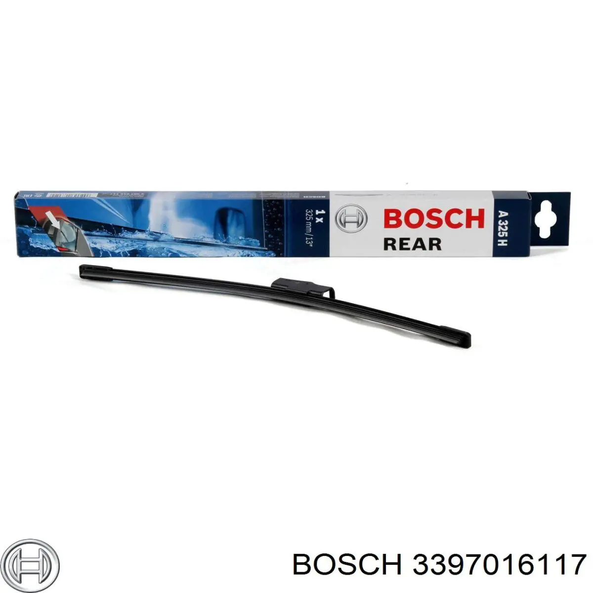 3397016117 Bosch щетка-дворник заднего стекла