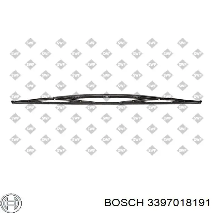 Щетка-дворник лобового стекла водительская 3397018191 Bosch