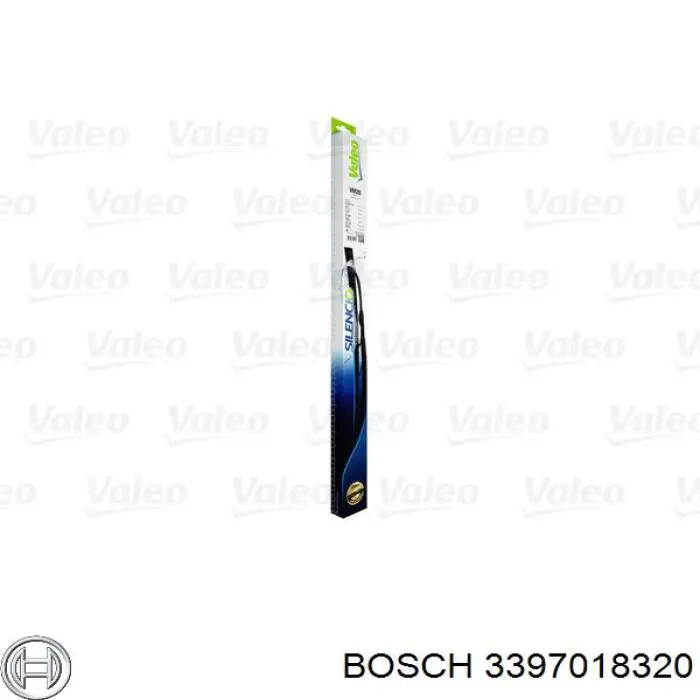 Щетка-дворник лобового стекла водительская 3397018320 Bosch