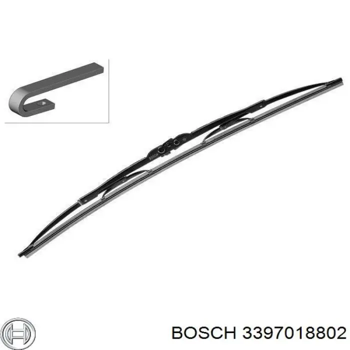 3397018802 Bosch Щетка заднего стеклоочистителя