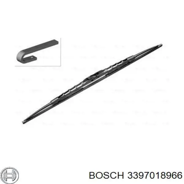 Щетка-дворник лобового стекла водительская 3397018966 Bosch