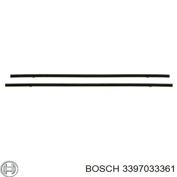 Резинка щетки стеклоочистителя, комплект 3397033361 Bosch