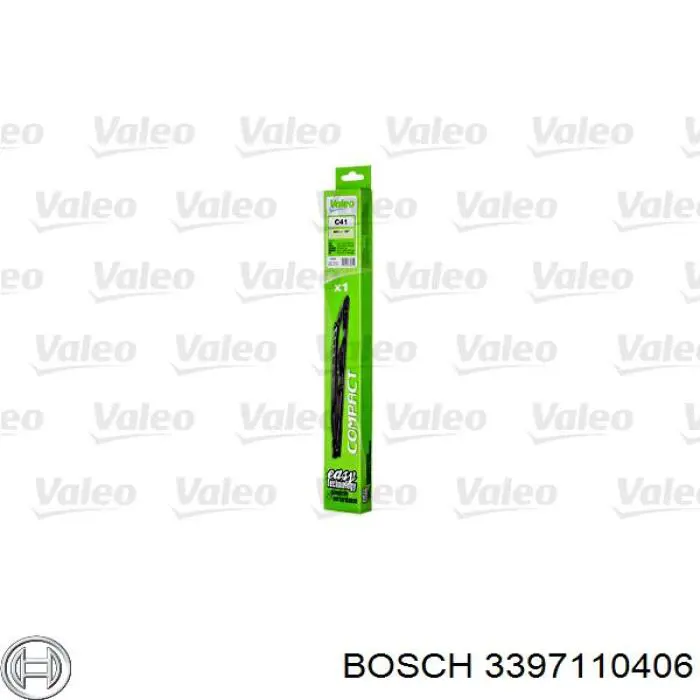 3397110406 Bosch Щетка стеклоочистителя лобового стекла, пассажирская