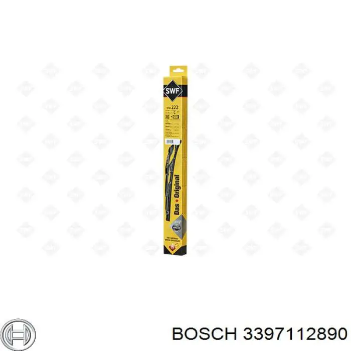 Щетка-дворник лобового стекла водительская Bosch 3397112890