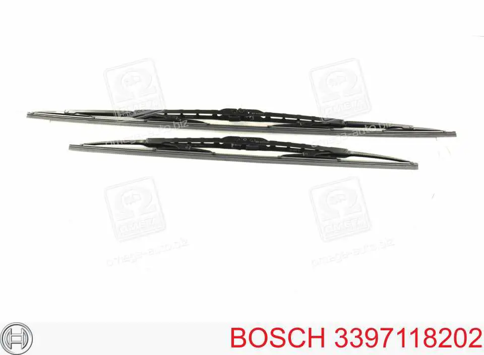 3397118202 Bosch щетка-дворник лобового стекла, комплект из 2 шт.