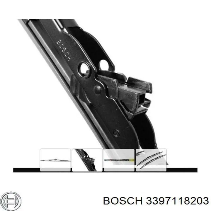 3397118203 Bosch Щетки лобового стекла