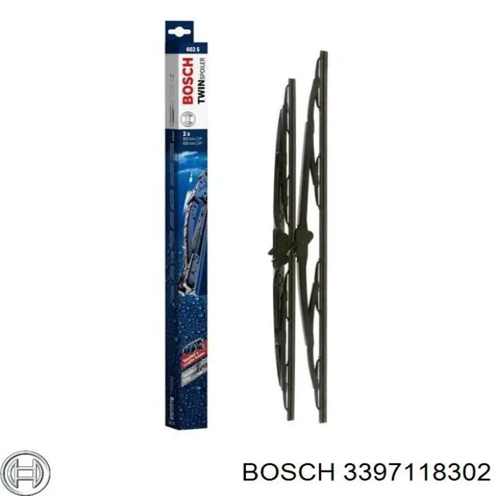 Щетки стеклоочистителя 3397118302 Bosch
