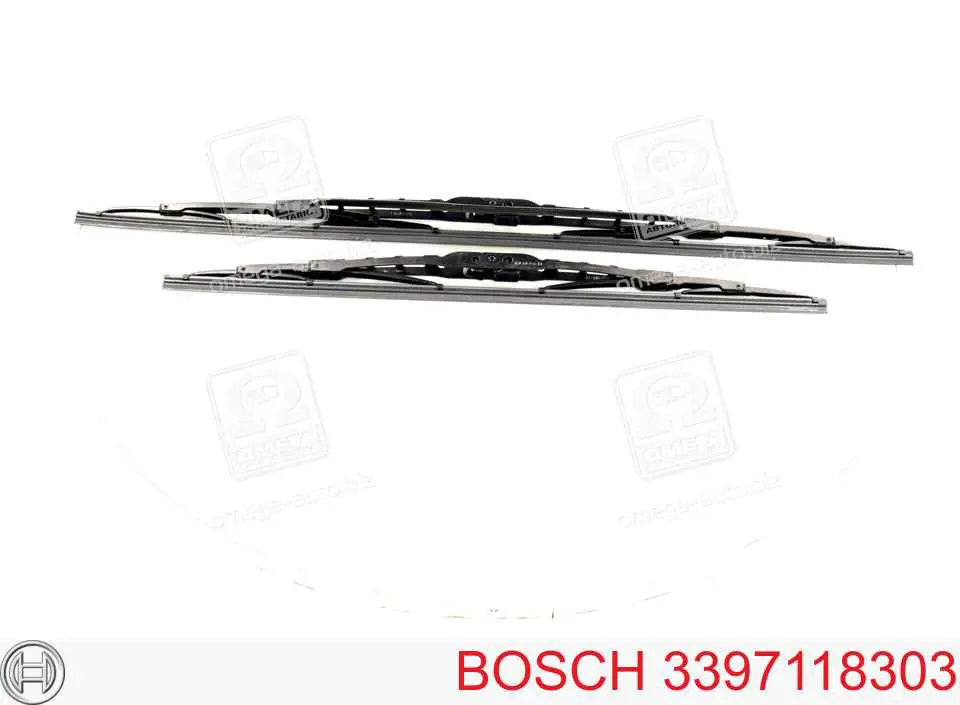 3397118303 Bosch щетка-дворник лобового стекла, комплект из 2 шт.