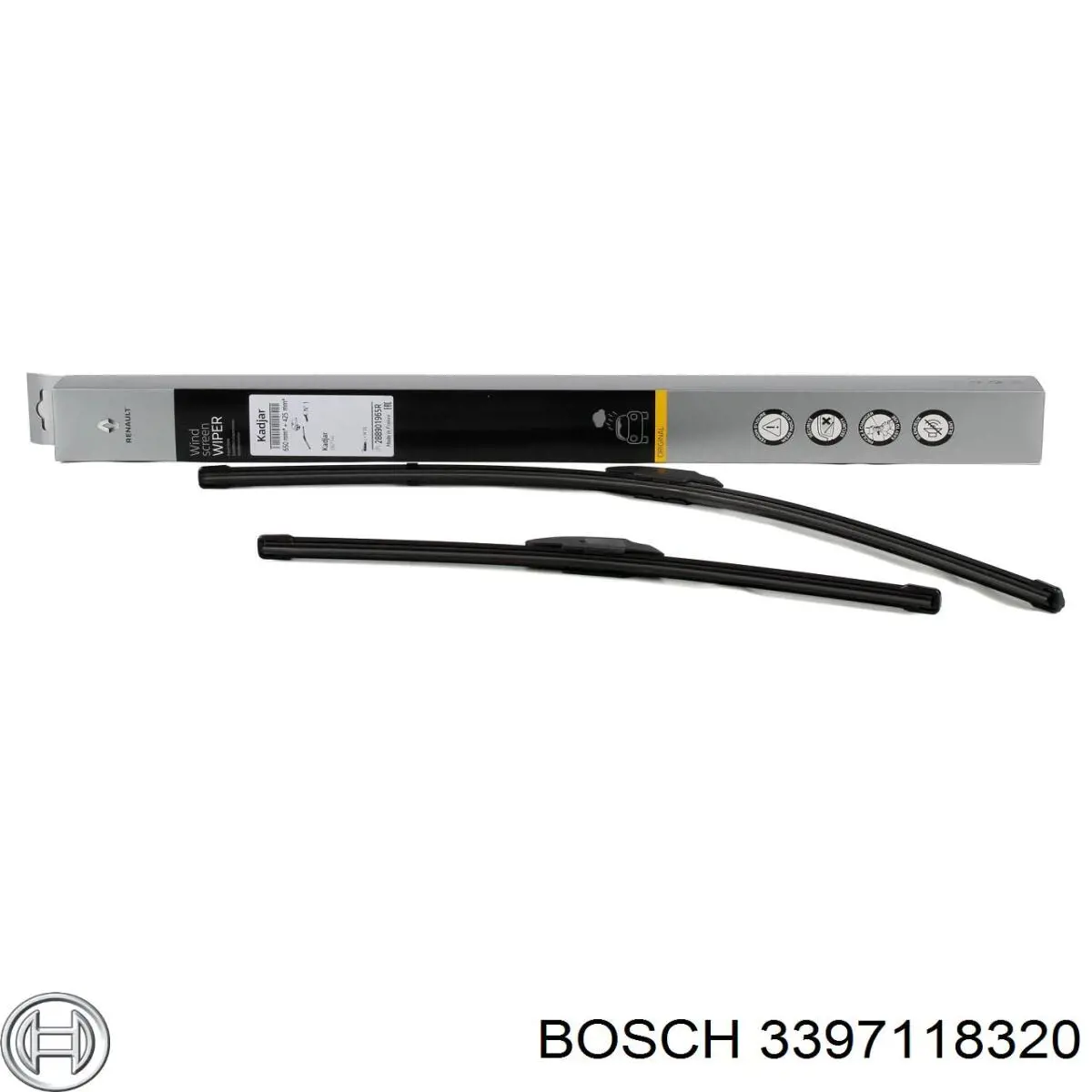Купить 390140 Maxgear Щетка-дворник лобового стекла водительская
