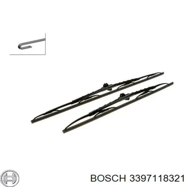Дворники Bosch 3397118321 цена, от 21.69 USD