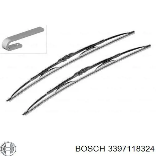 Щетка-дворник лобового стекла, пассажирская Bosch 3397118324 цена, от 17.92 USD