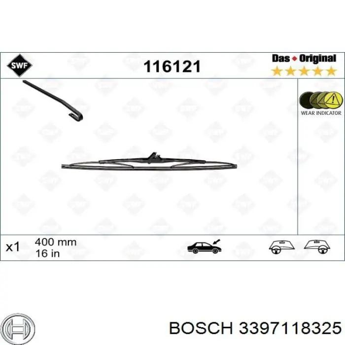 Дворники Mazda 5 I минивэн (CR) (2005 - 2007) цена, от 24.27 USD