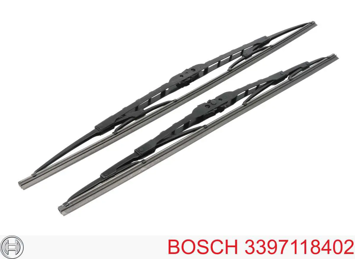 3397118402 Bosch щетка-дворник лобового стекла, комплект из 2 шт.