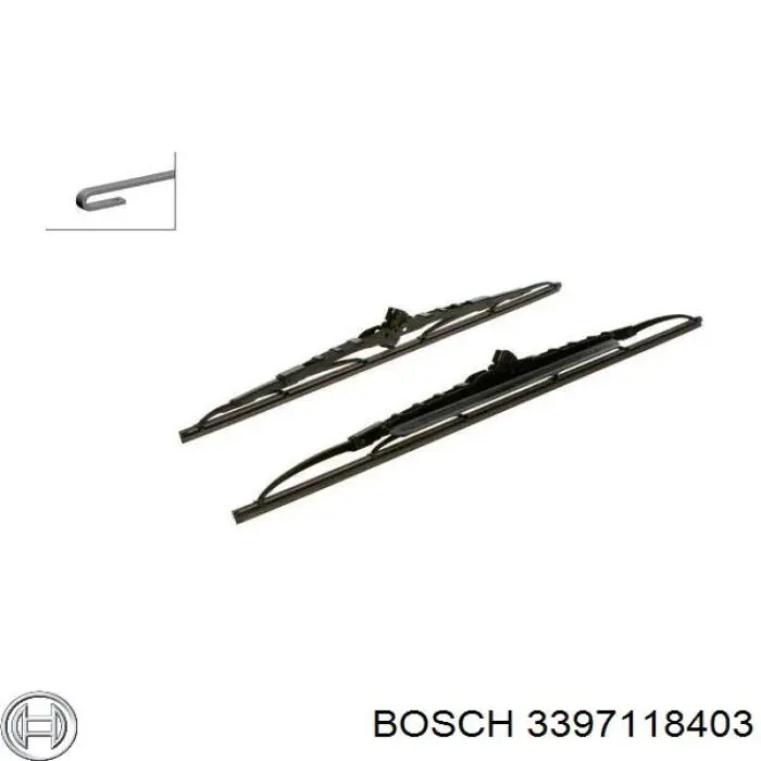 Дворники Bosch 3397118403 цена, от 16.79 USD