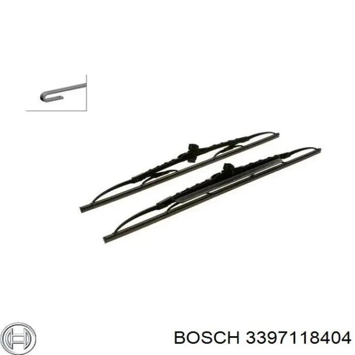 Купить 3397118404 Bosch Бесконтактные дворники