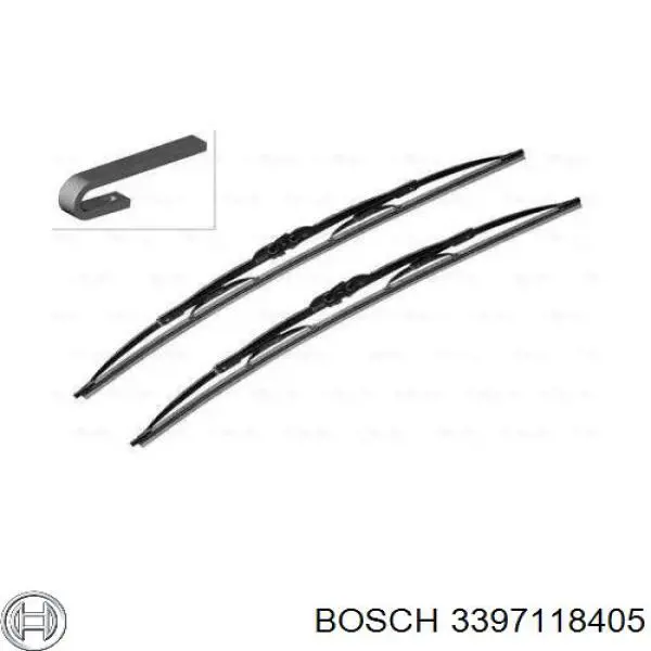 Щетки стеклоочистителя 3397118405 Bosch