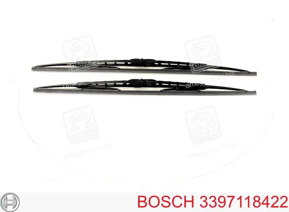 3397118422 Bosch щетка-дворник лобового стекла, комплект из 2 шт.
