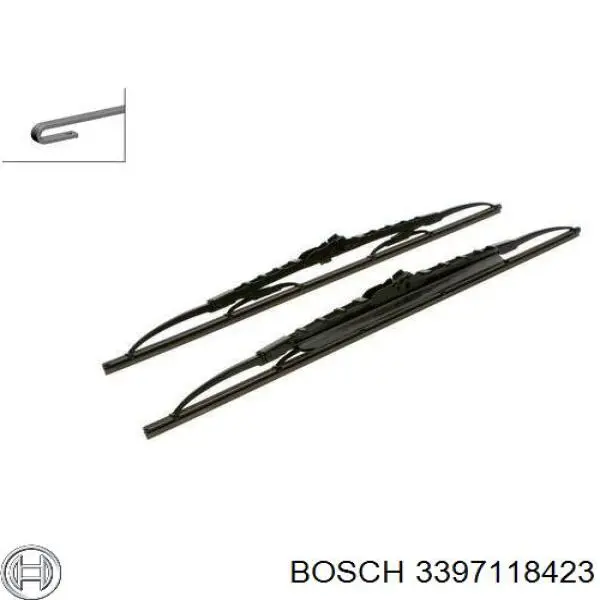 Дворники Bosch 3397118423 цена, от 20.63 USD