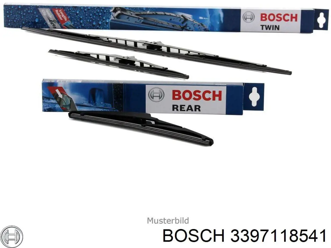 Щетки стеклоочистителя 3397118541 Bosch