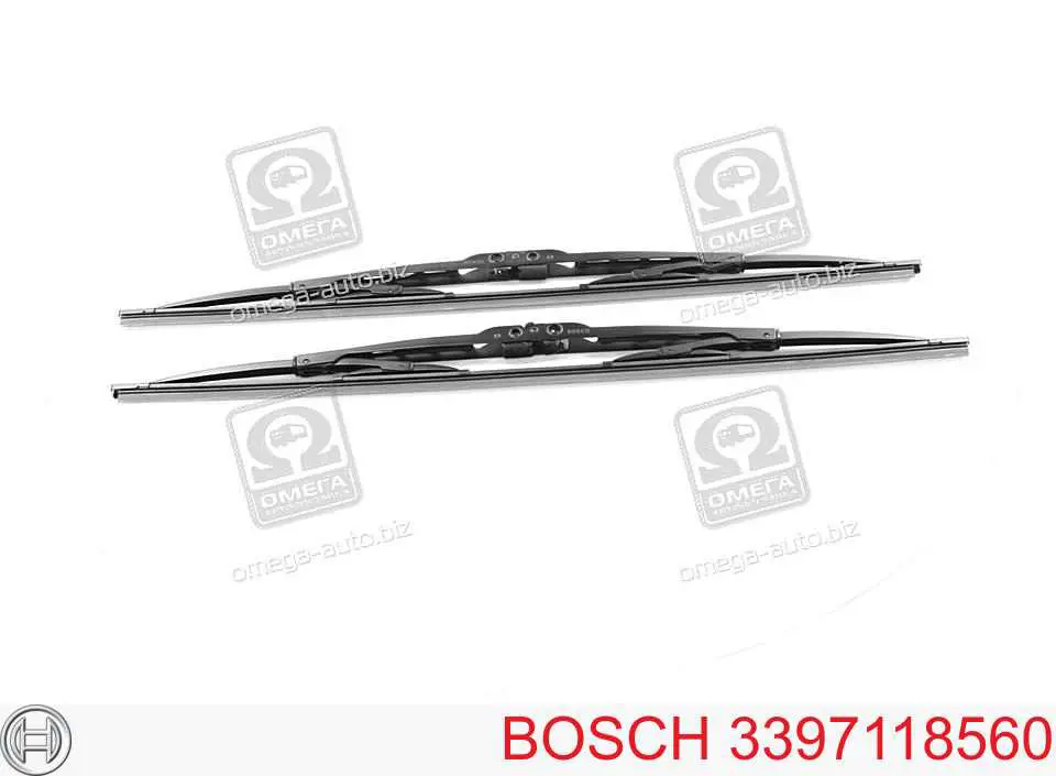 3397118560 Bosch Щетки лобового стекла