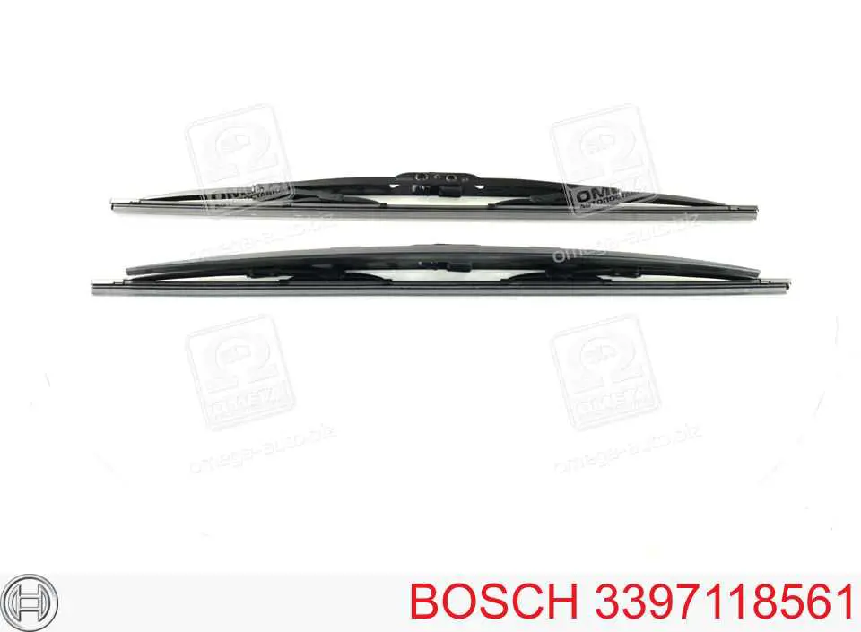 3397118561 Bosch щетка-дворник лобового стекла, комплект из 2 шт.