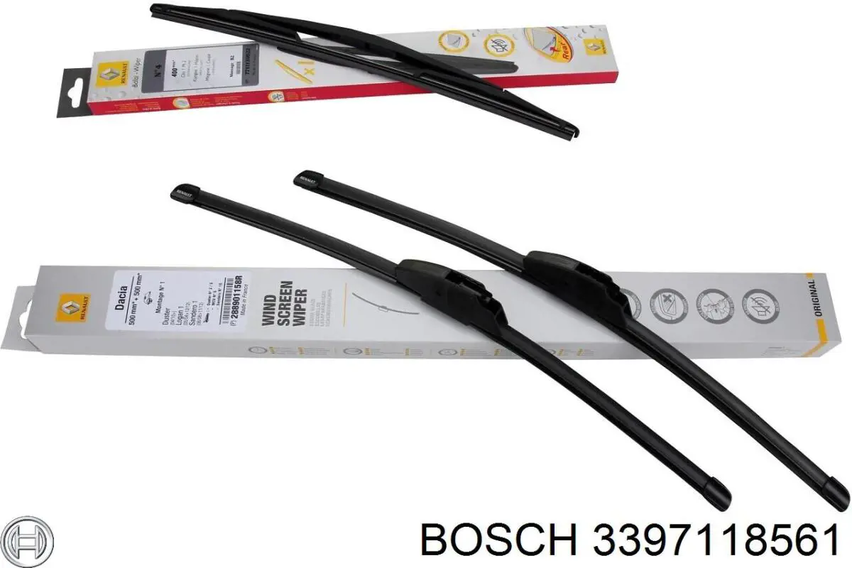 Стеклоочистители лобового стекла Bosch 3397118561