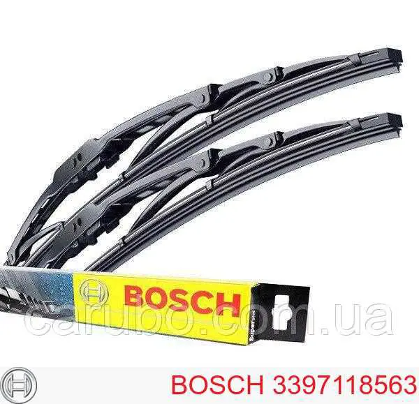 3397118563 Bosch щетка-дворник лобового стекла, комплект из 2 шт.