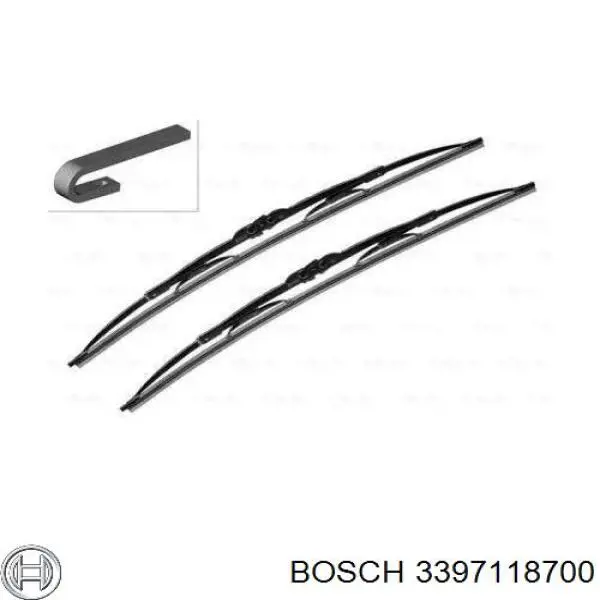 Купить 3397118700 Bosch Бесконтактные дворники