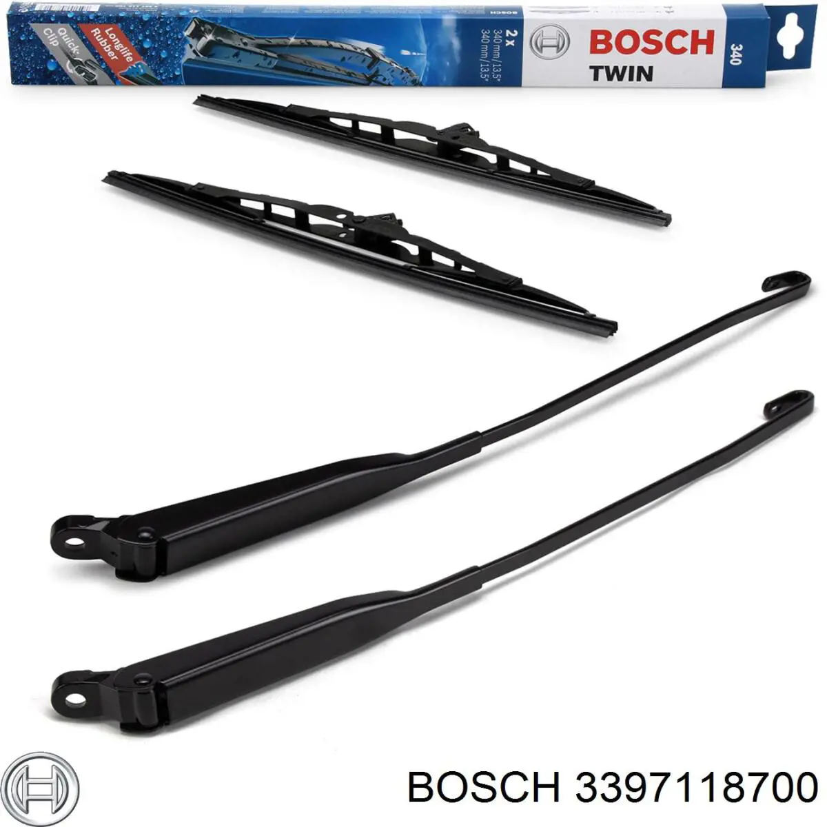 Стеклоочистители лобового стекла Bosch 3397118700