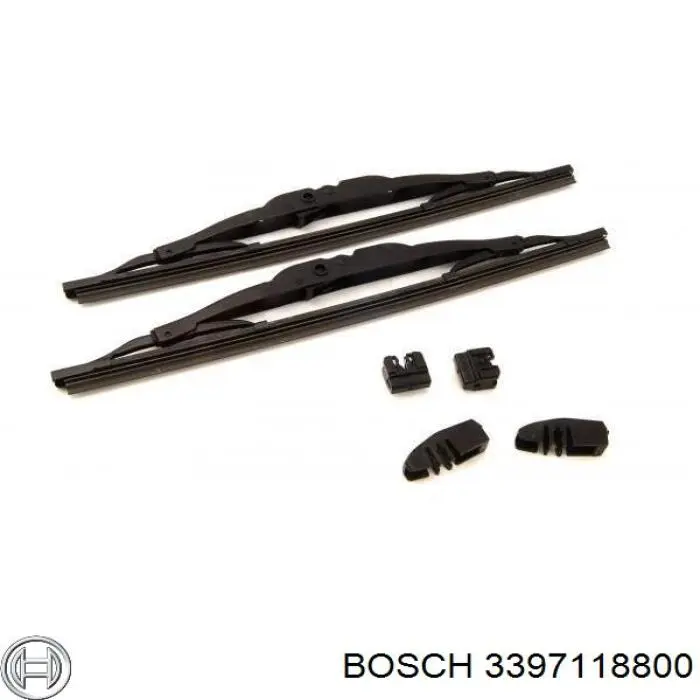 Щетка дворника левая Bosch 343
