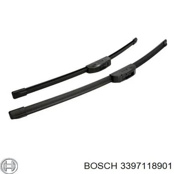 Щітка-двірник лобового скла, комплект з 2-х шт. 3397118901 Bosch