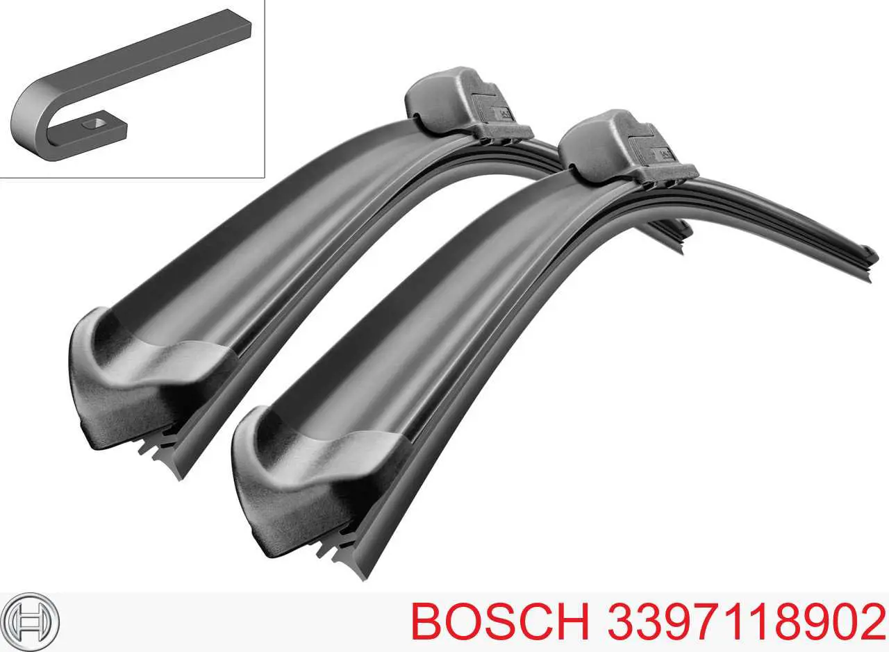Щетки стеклоочистителя 3397118902 Bosch