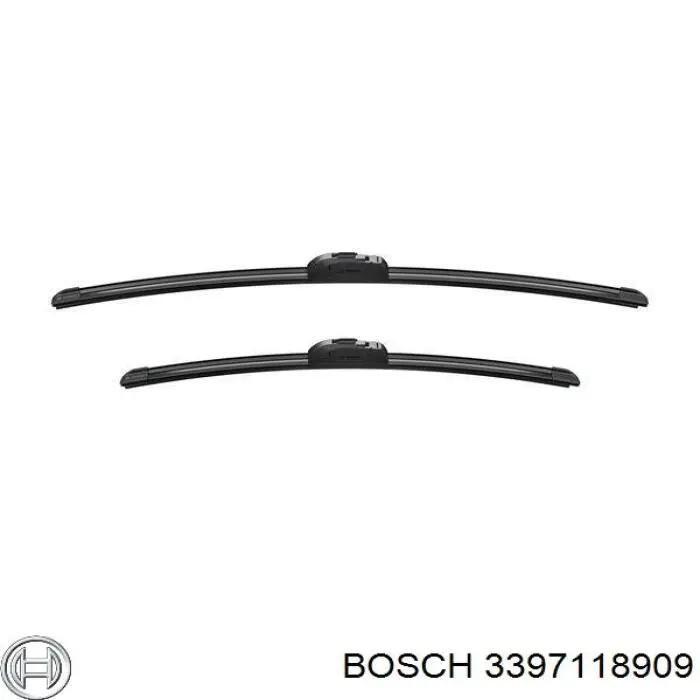 3397118909 Bosch Щетки лобового стекла