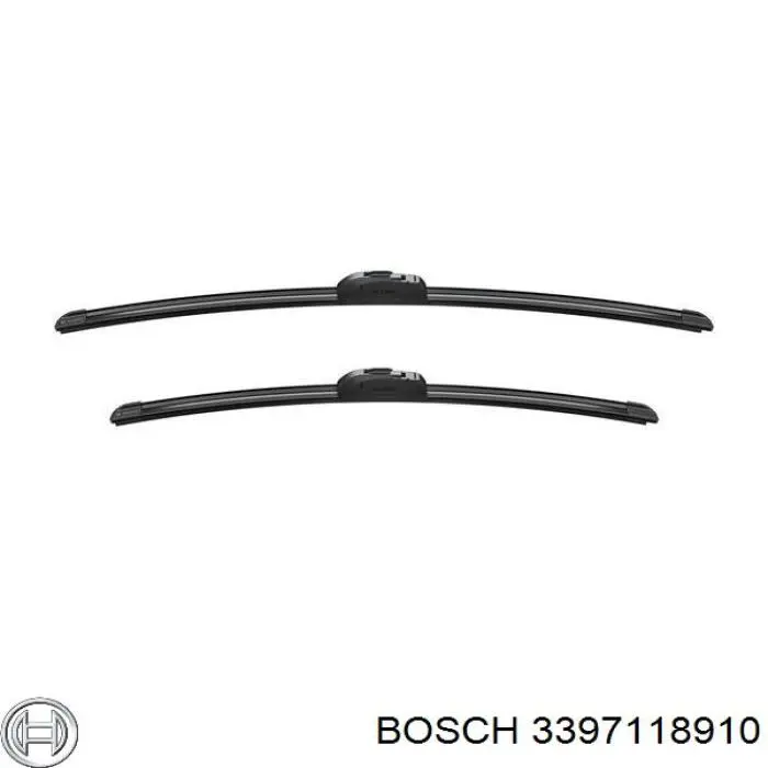 3397118910 Bosch Щетки лобового стекла