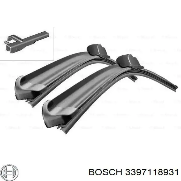 Щетки стеклоочистителя 3397118931 Bosch