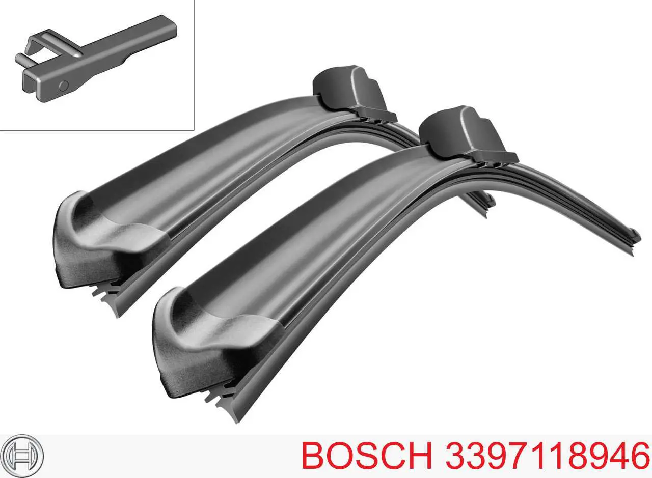 Щетки стеклоочистителя 3397118946 Bosch