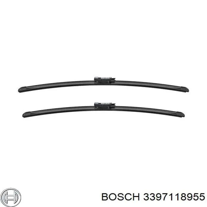 Купить 3397118955 Bosch Бесконтактные дворники