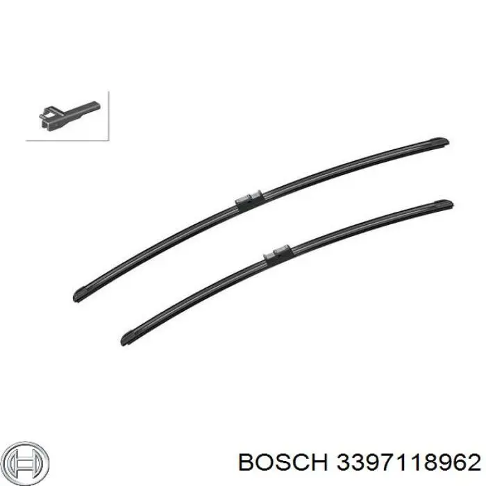 3397118962 Bosch Щетки лобового стекла