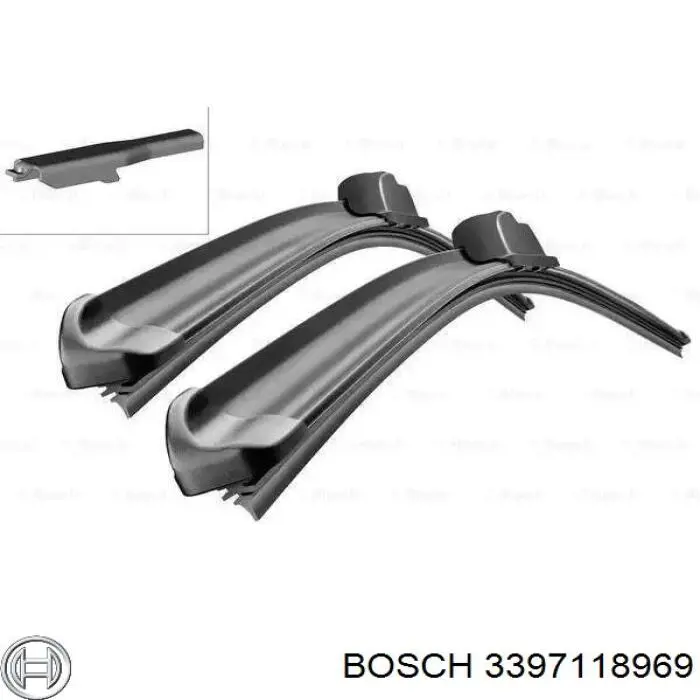 Щетки стеклоочистителя 3397118969 Bosch