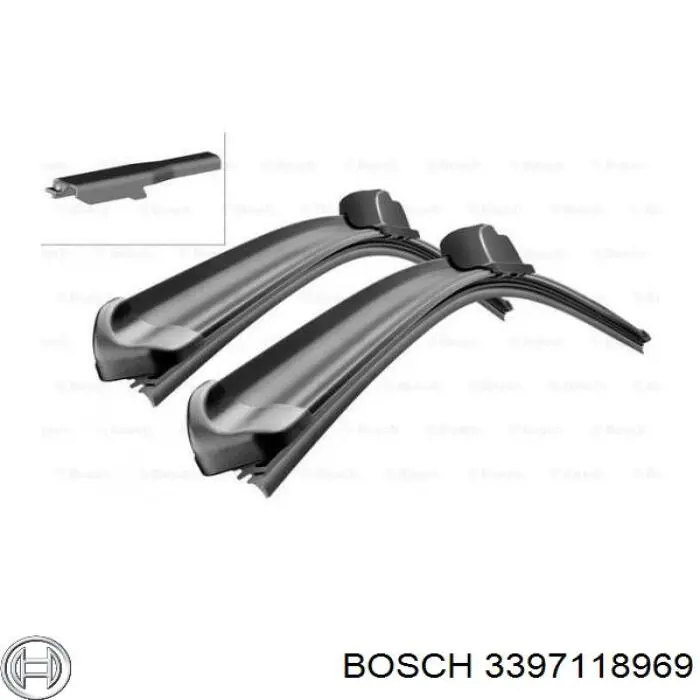 Дворники Bosch 3397118969 цена, от 27.58 USD
