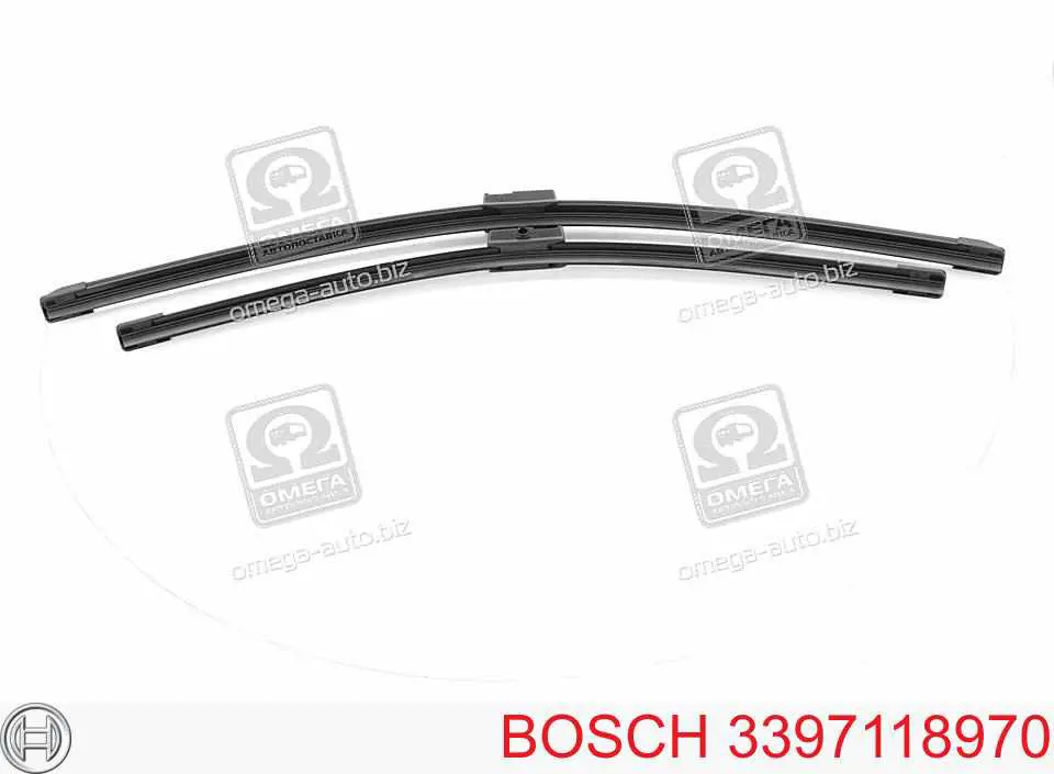 3397118970 Bosch щетка-дворник лобового стекла, комплект из 2 шт.