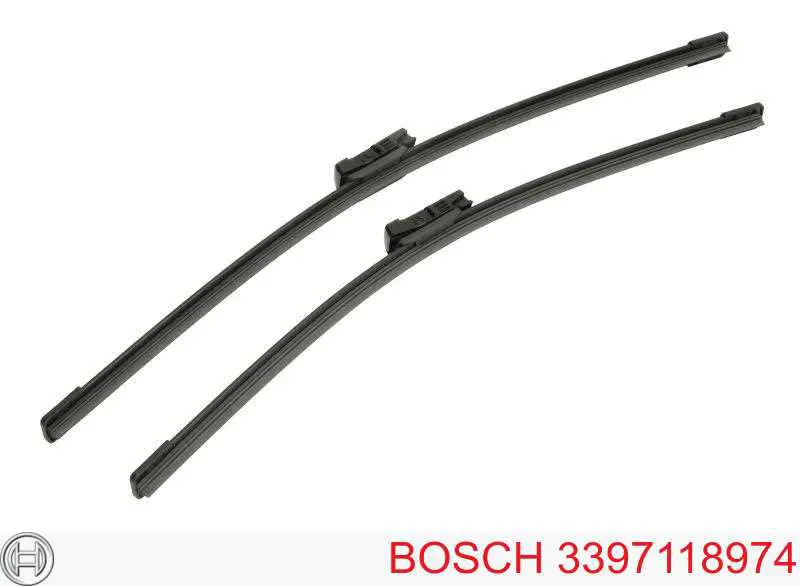 3397118974 Bosch щетка-дворник лобового стекла, комплект из 2 шт.