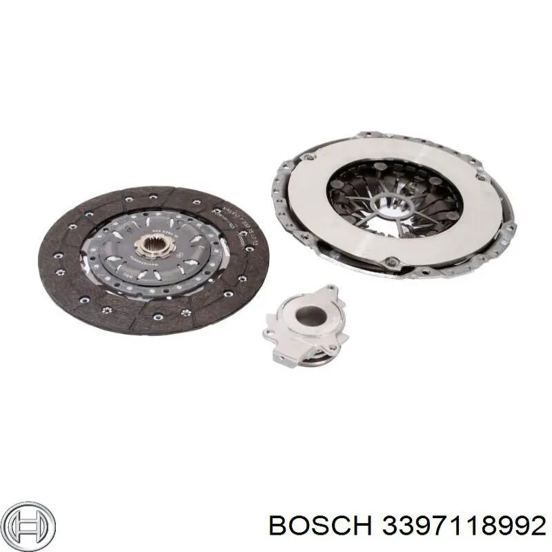 3397118992 Bosch Щетки лобового стекла